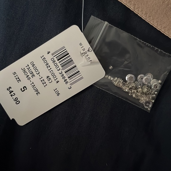 Bustier -Taupe sequence - Picture 4 of 5